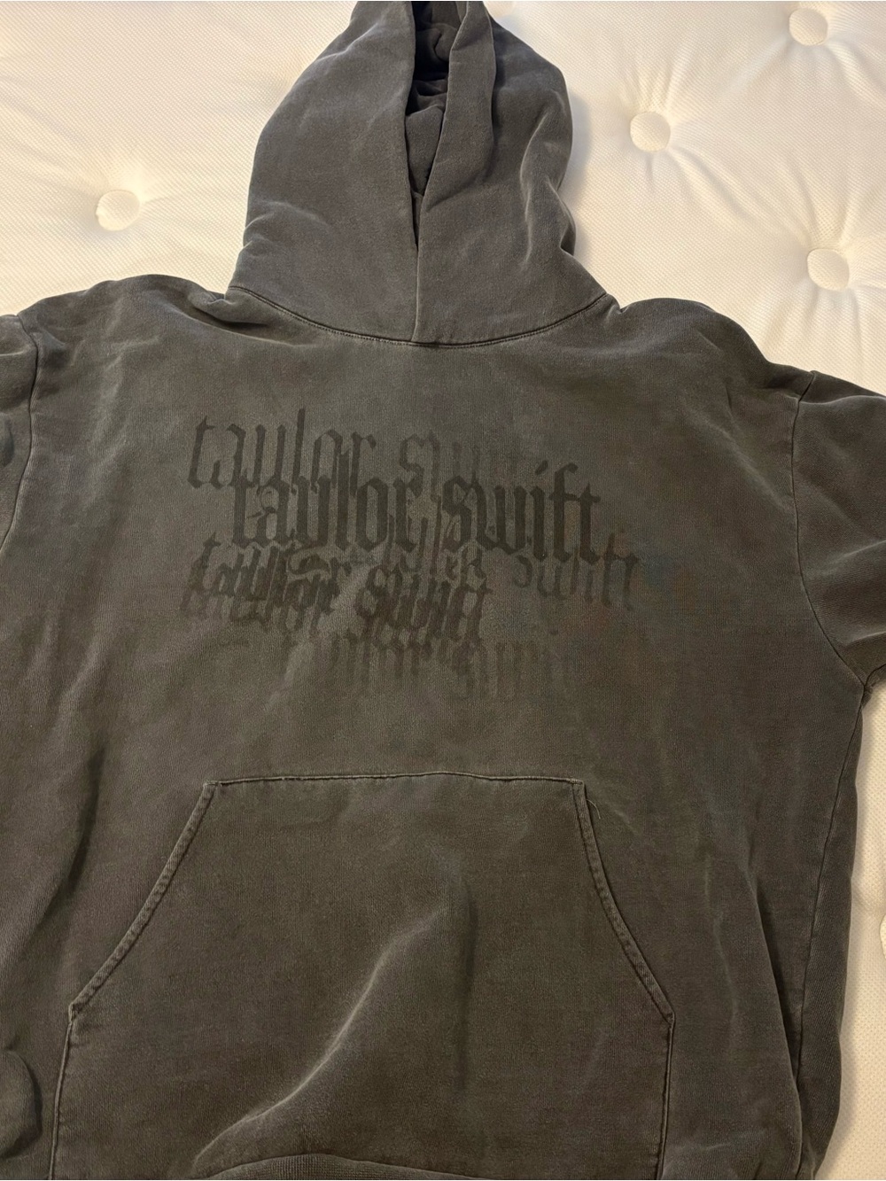 Taylor Swift gray Reputation Graphic Hoodie Sweatshirt